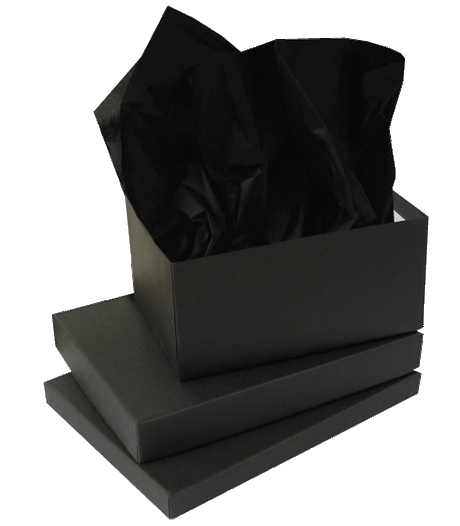 Deep Black Portrait Boxes